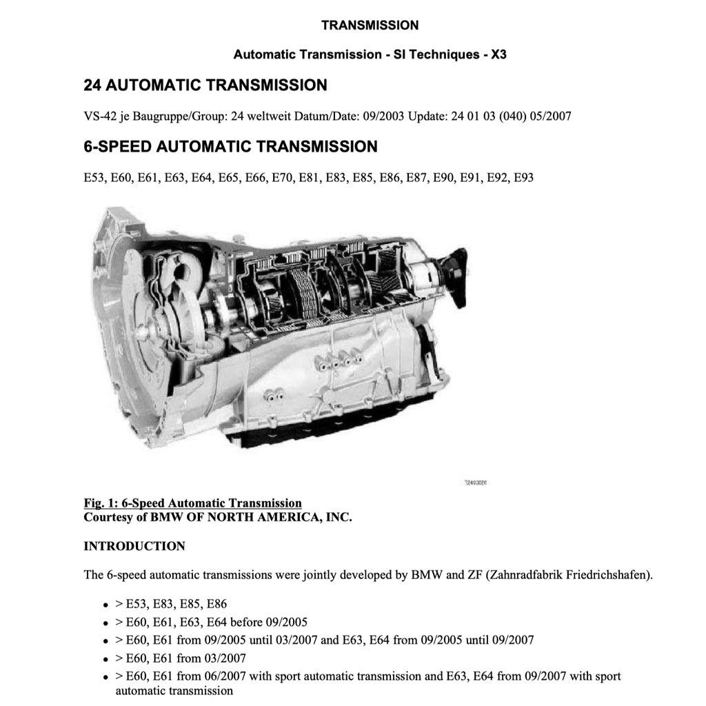 BMW X3 E83 2003-2010 Full Manual Set – Repair & Maintenance Manual - page 3