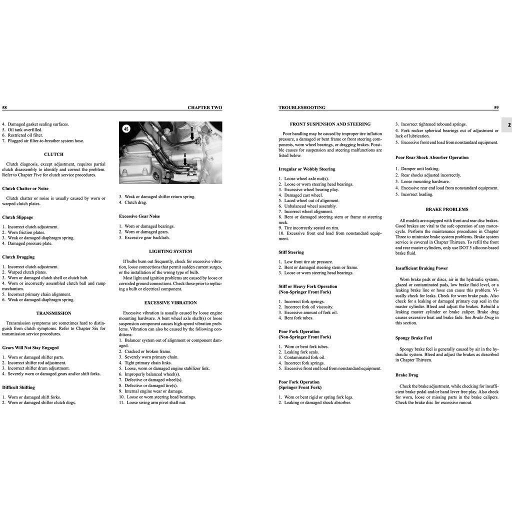 HARLEY DAVIDSON FLS/ FXS SOFTAIL 2000-2005 Full Manual Set – Repair & Maintenance Manual and Spare Parts Catalog - CLYMER - page 4
