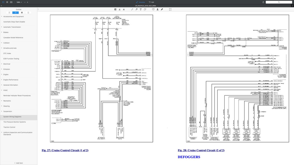 Chrysler PACIFICA RU 2016-2020 Full Manual Set – Repair & Maintenance Manual - page 10