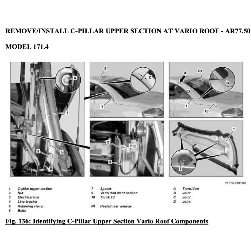 Mercedes-Benz SLK R171- M272 2004-2011 Full Manual Set – Service Manual - page 6