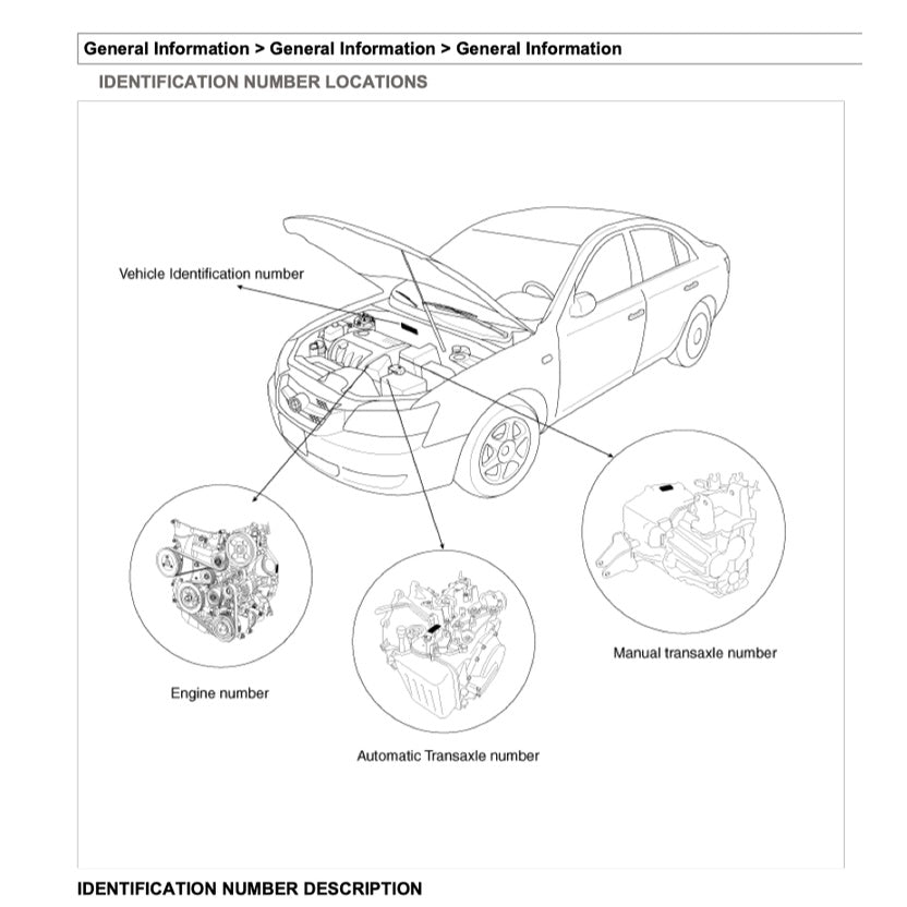Hyundai SONATA NF 2004-2010 Full Manual Set – Repair & Maintenance Manual - page 2