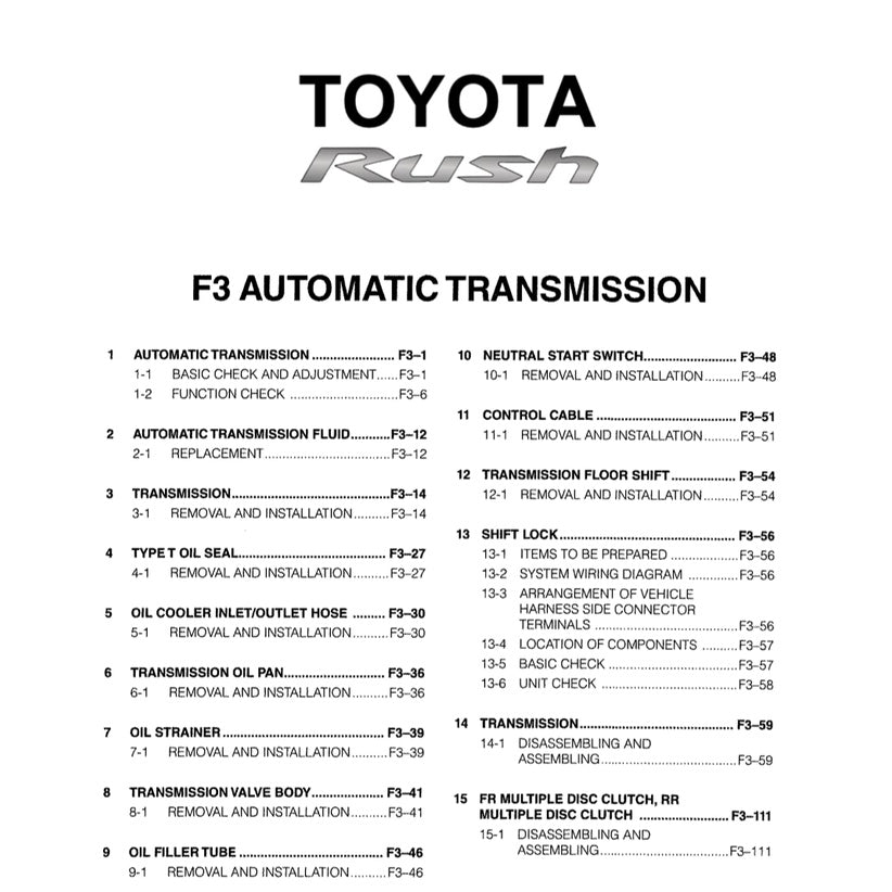 HINO Engine E13C Workshop Service Repair Manual - page 8