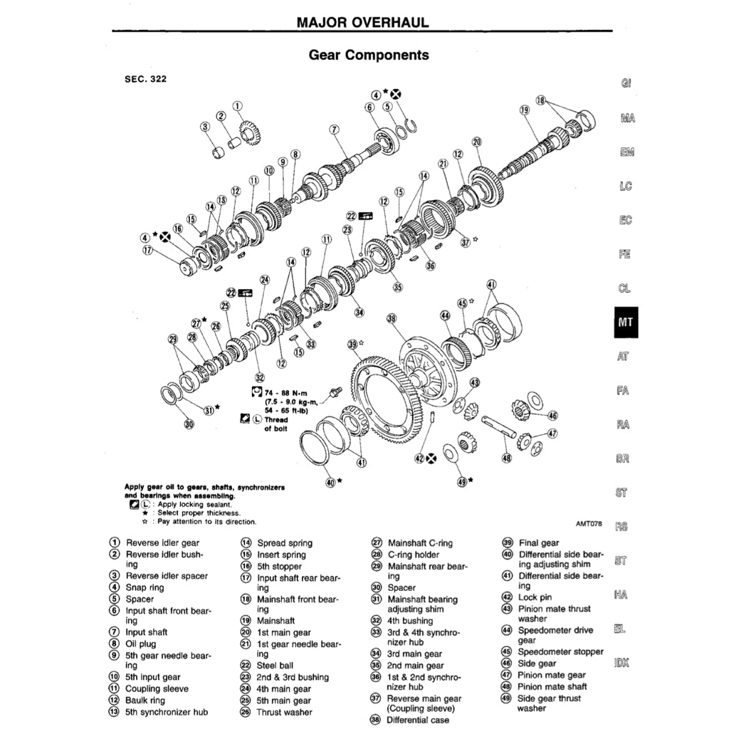 Isuzu TROOPER UX 1994-1997 Full Manual Set – Repair & Maintenance Manual - page 17