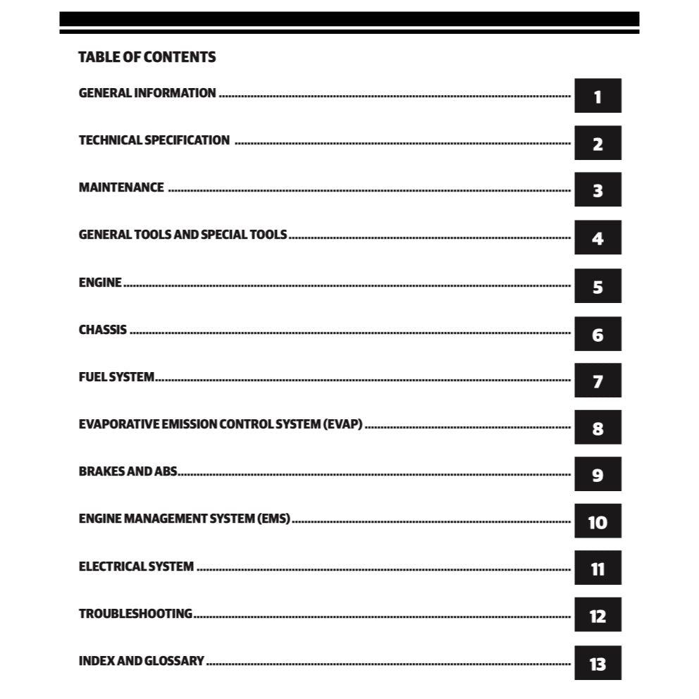Royal Enfield INTERCEPTOR TWIN 650 2018-2023 Full Manual Set – Repair & Maintenance Manual and User Handbook - page 2