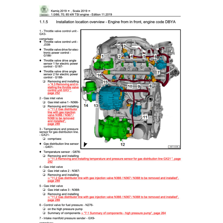 Skoda SCALA 2019+ Full Manual Set – Repair & Maintenance Manual - page 2